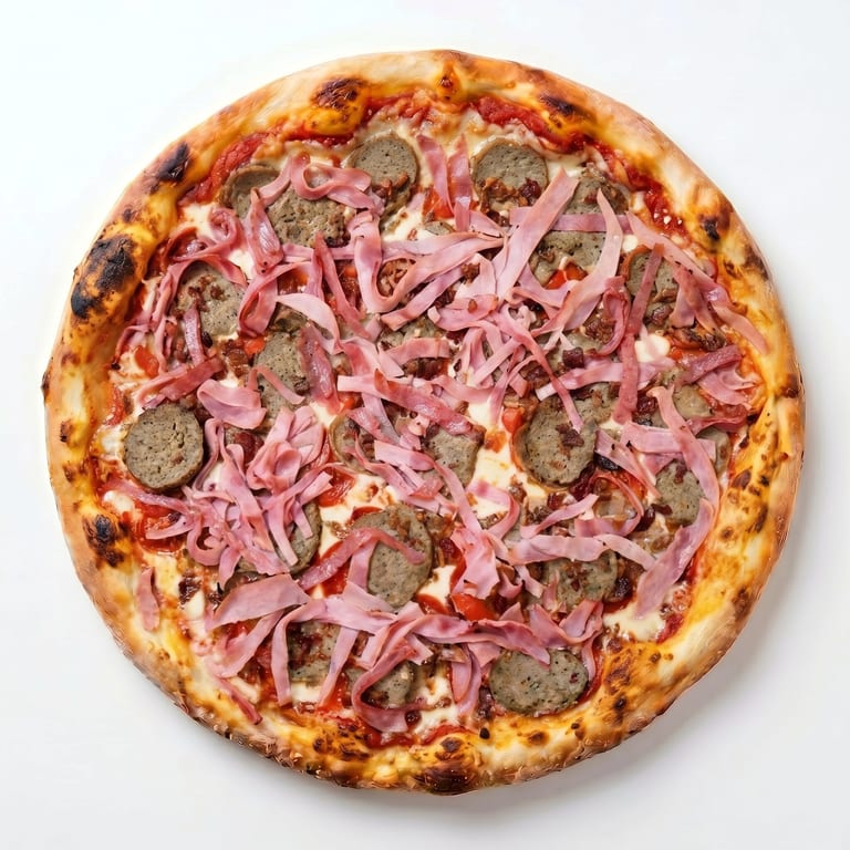Indulge in Our Meat Lovers Pizza