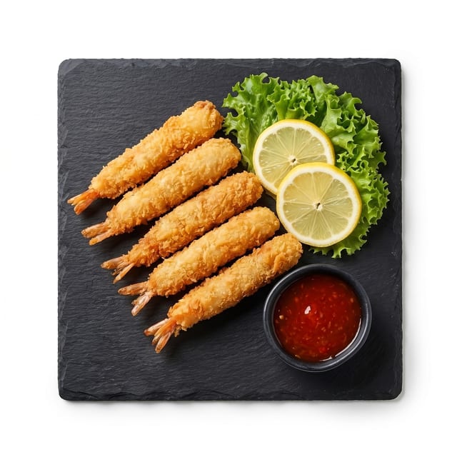 Panko Fried Shrimp.