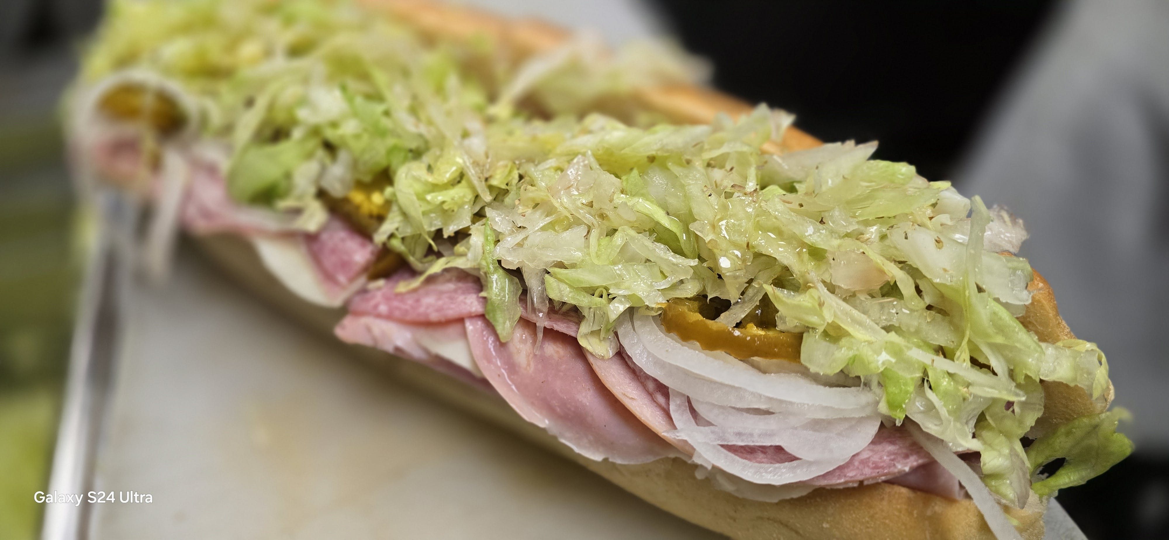 Ham, Cheese & Capicola Sub.