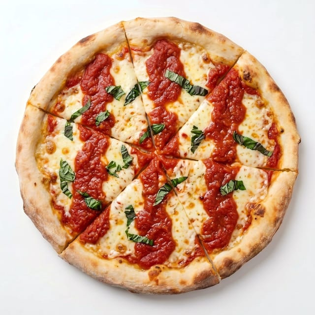 Upside Down Grandma Pizza.