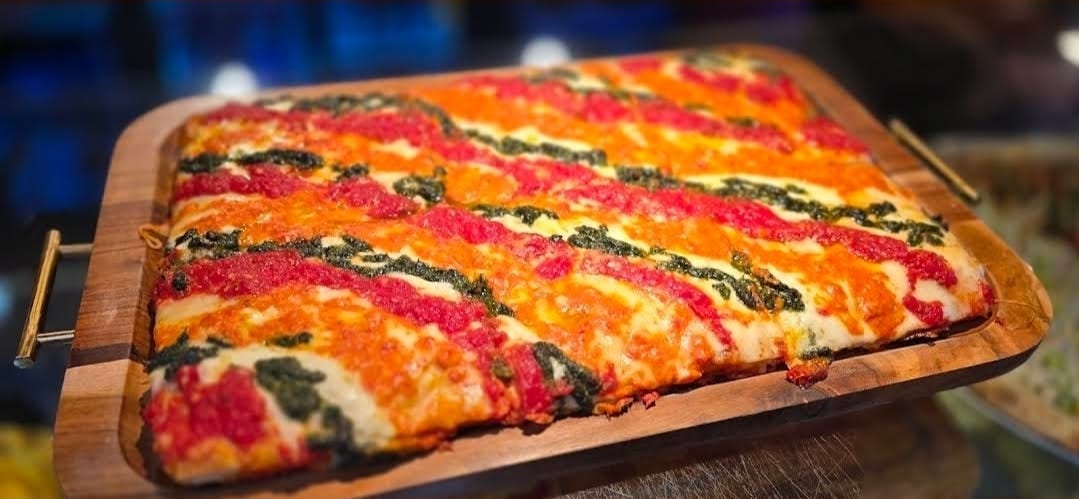 Tricolor Pesto Sicilian.