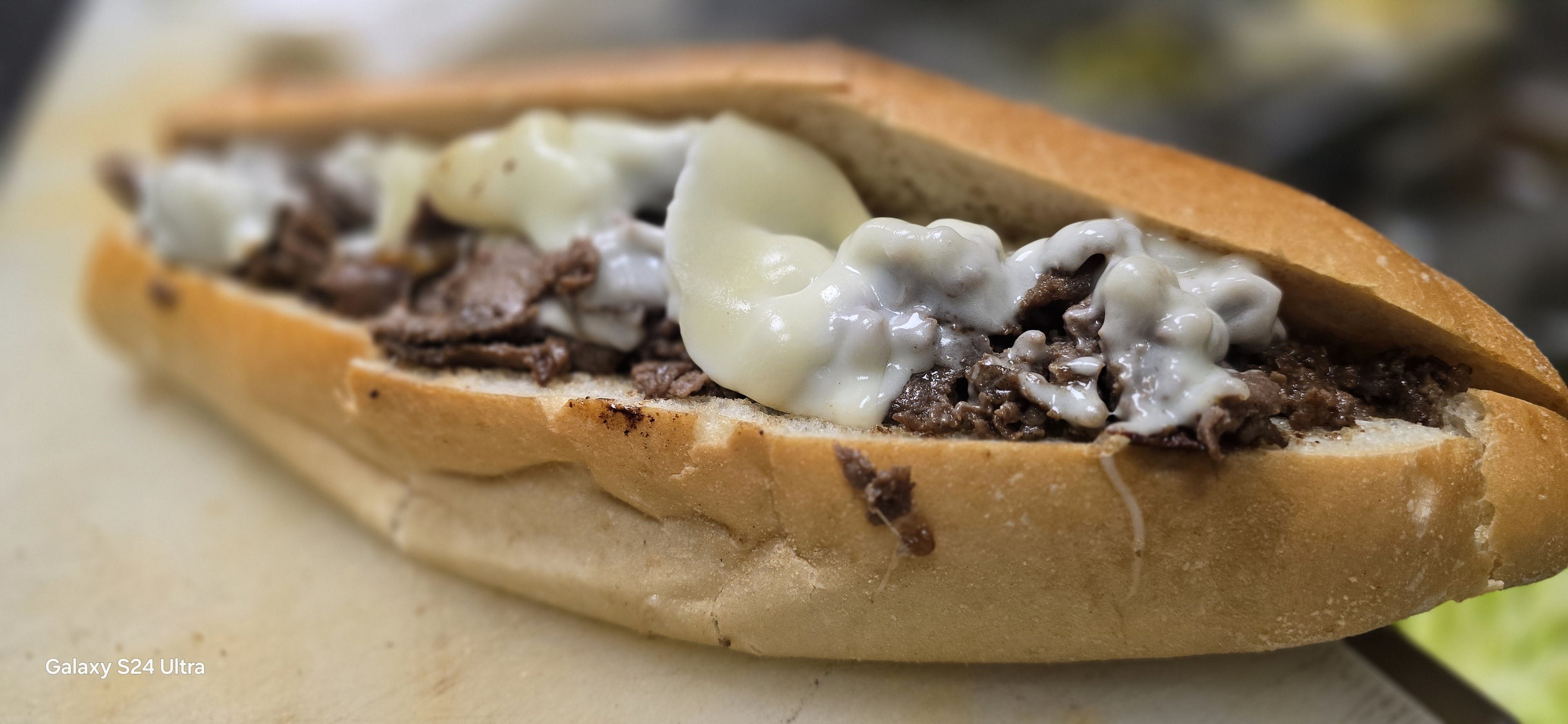 Plain Cheesesteak.