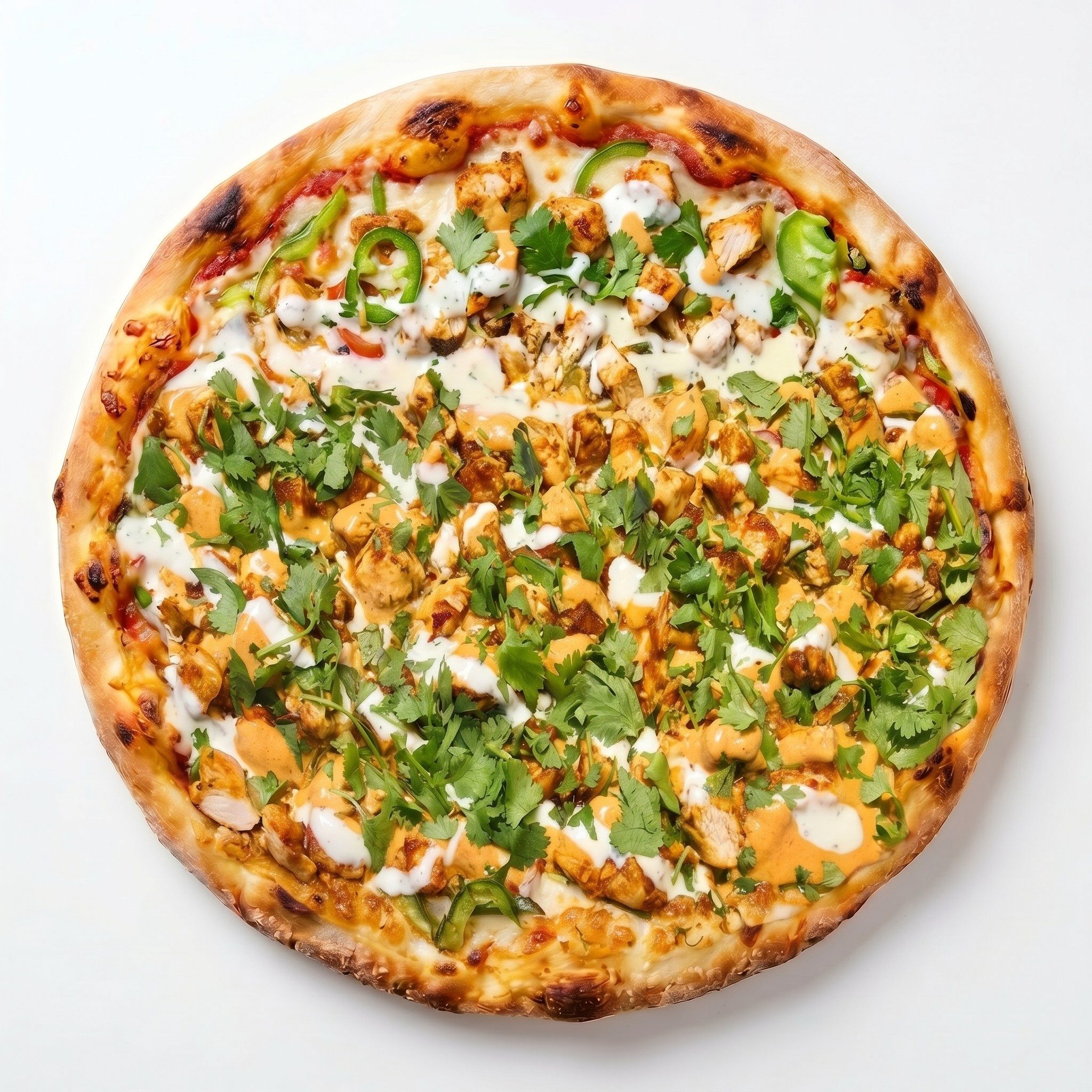 Grilled Chicken Chipotle Pizza.