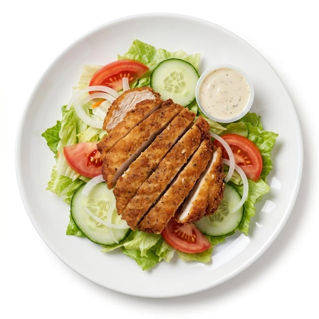 Crispy Chicken Salad.