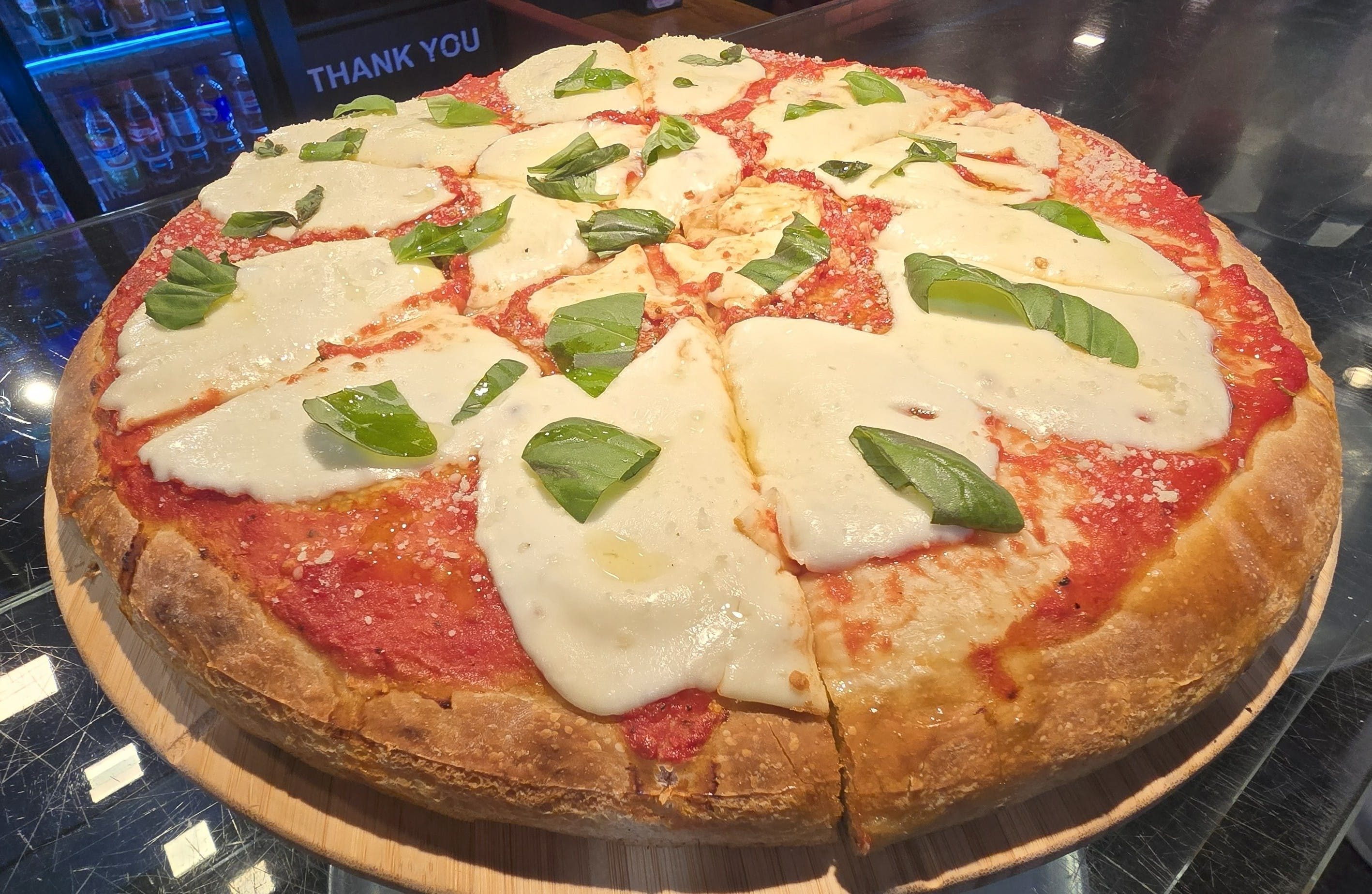 Deep Dish Pizza.
