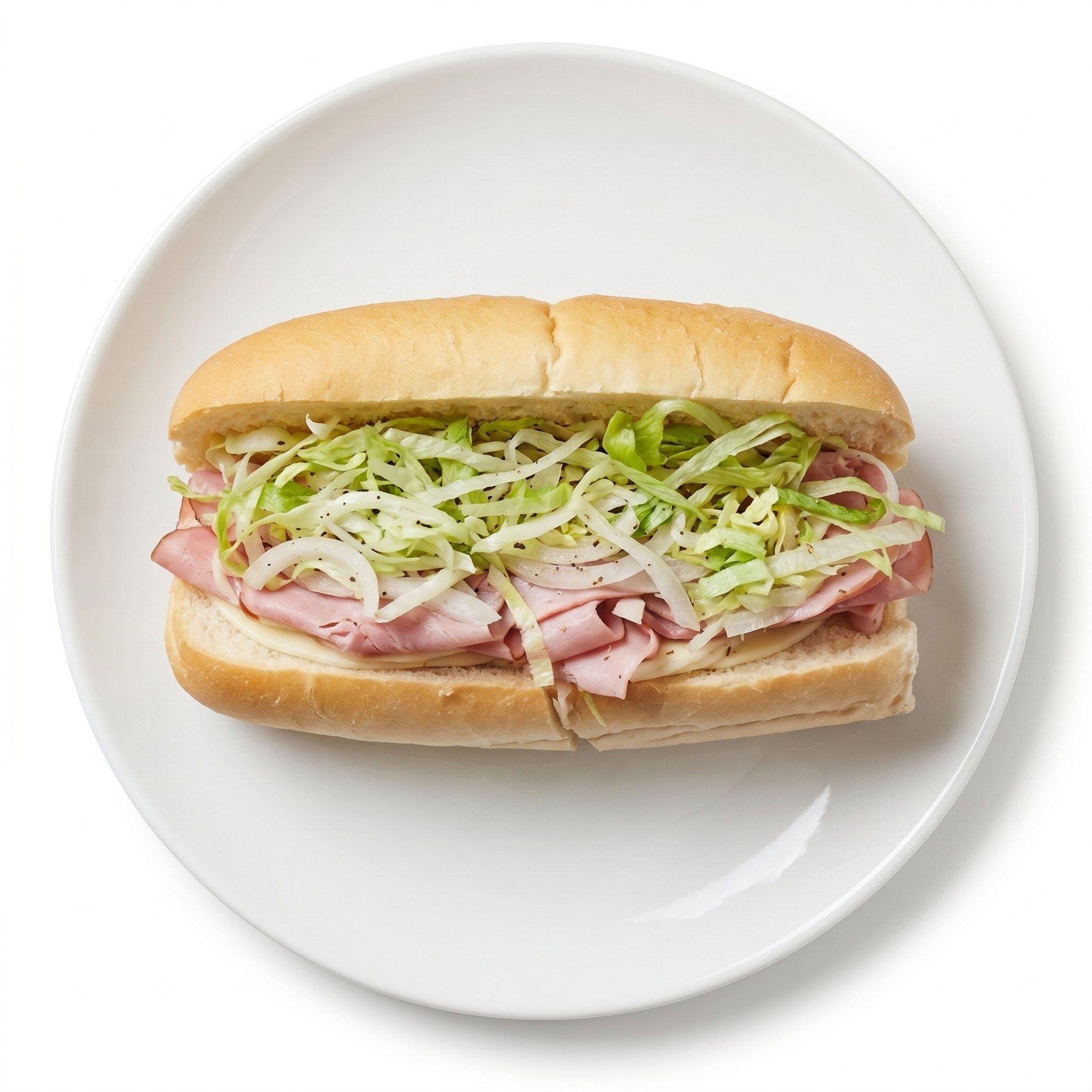 Ham, Cheese, Salami & Capicola Sub.