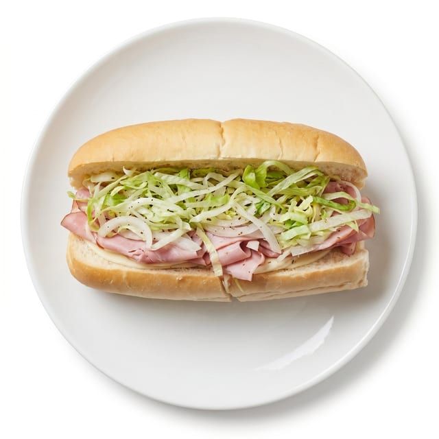 Ham, Cheese, Salami & Capicola Sub.