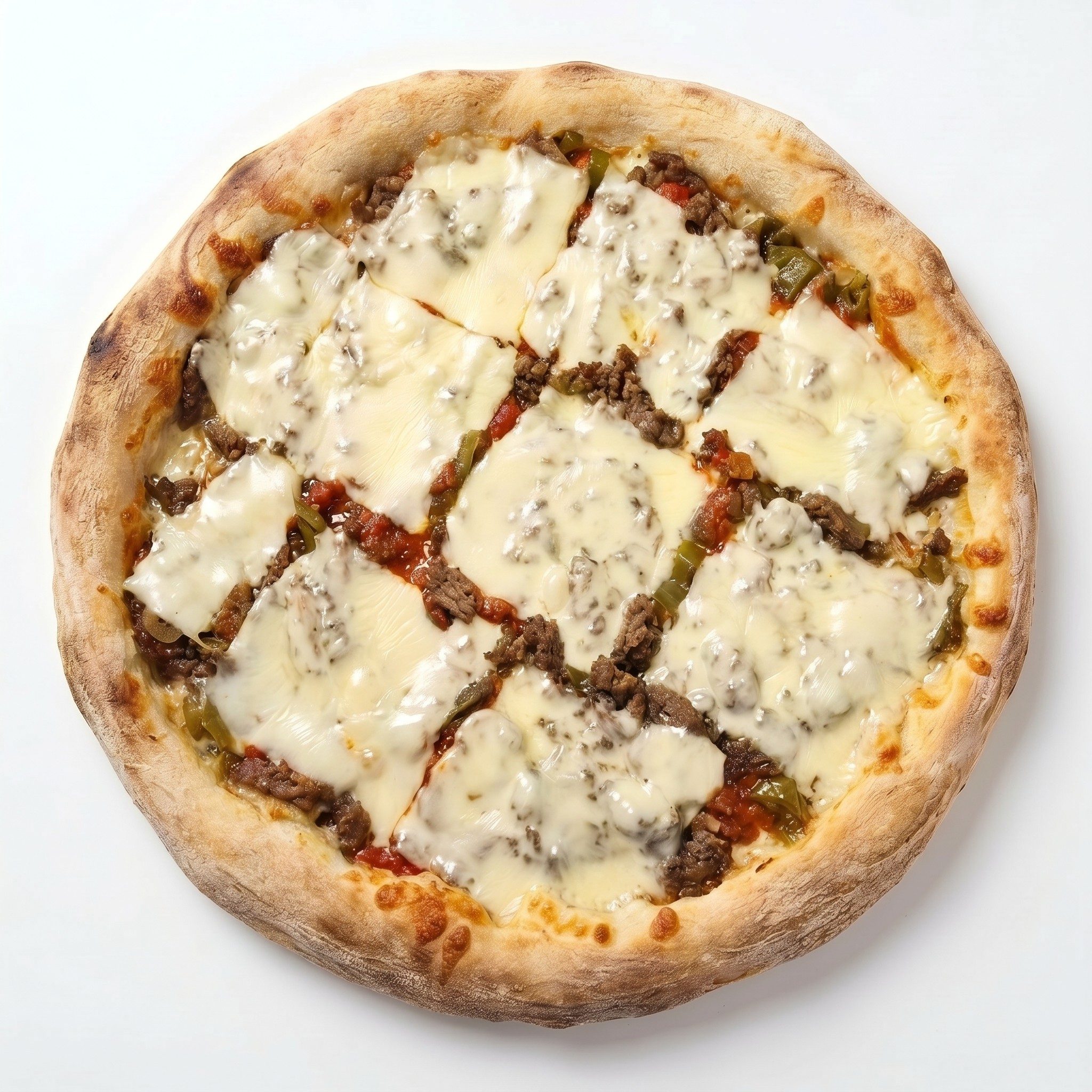 Cheesesteak Pizza.