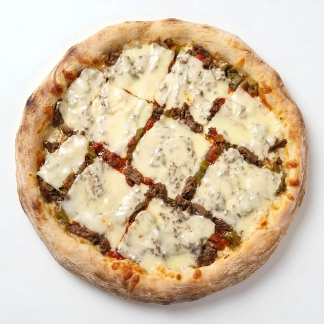 Cheesesteak Pizza.