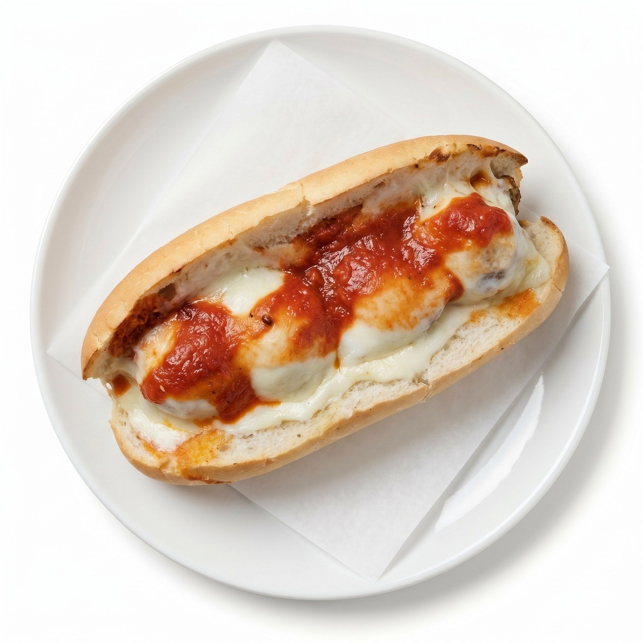 Meatball Parm Sub.