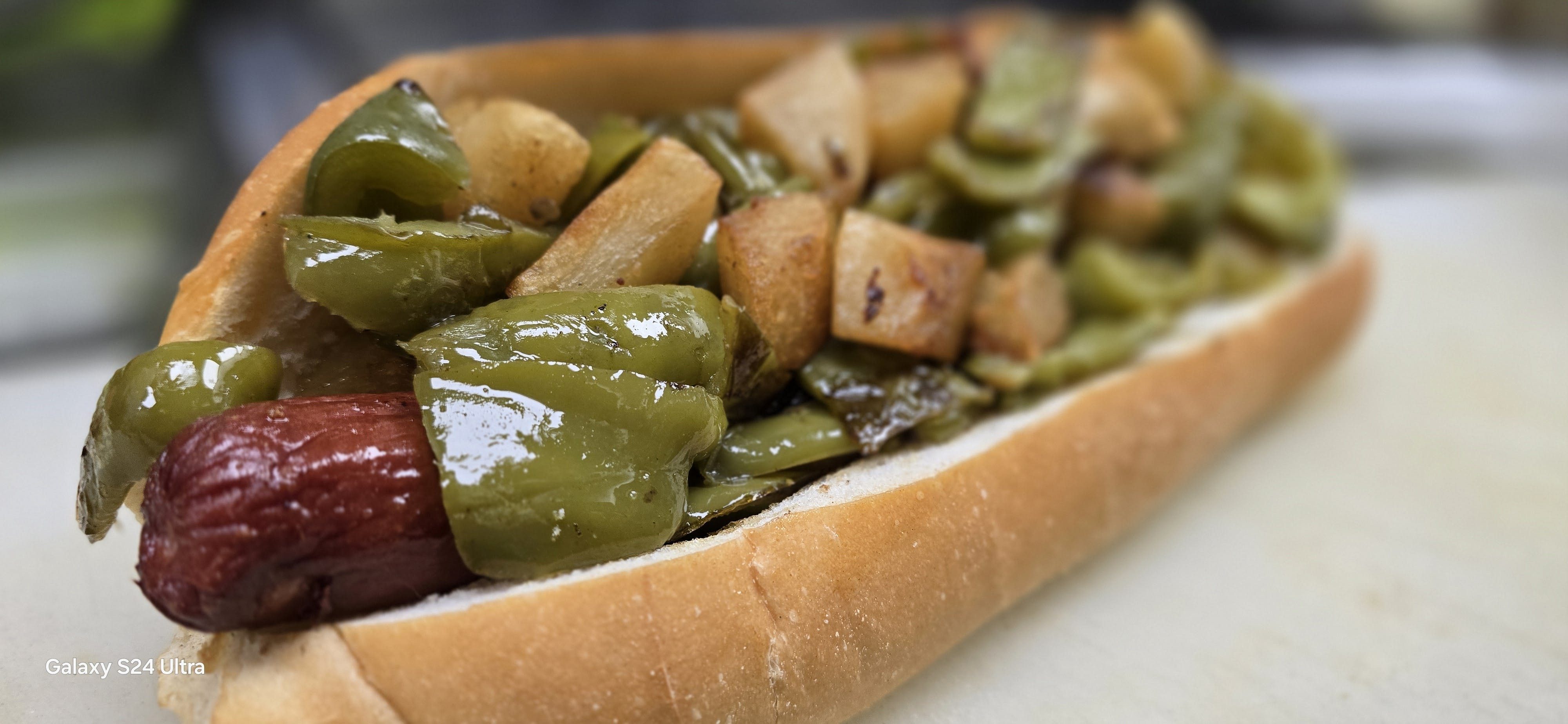 Italian Hot Dog.