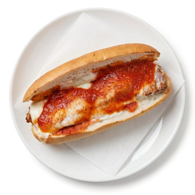 Veal Parm Sub.