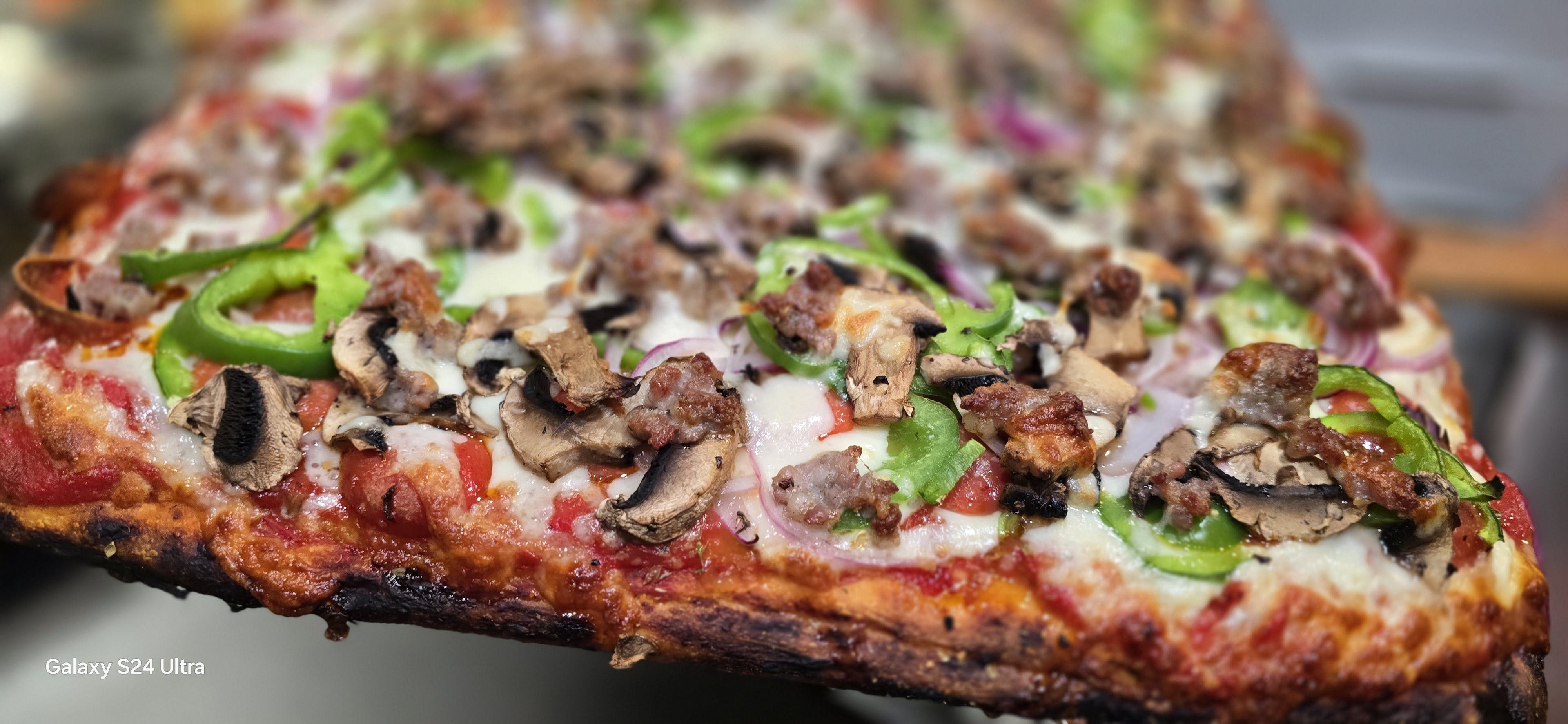 Sicilian Speical Pizza.