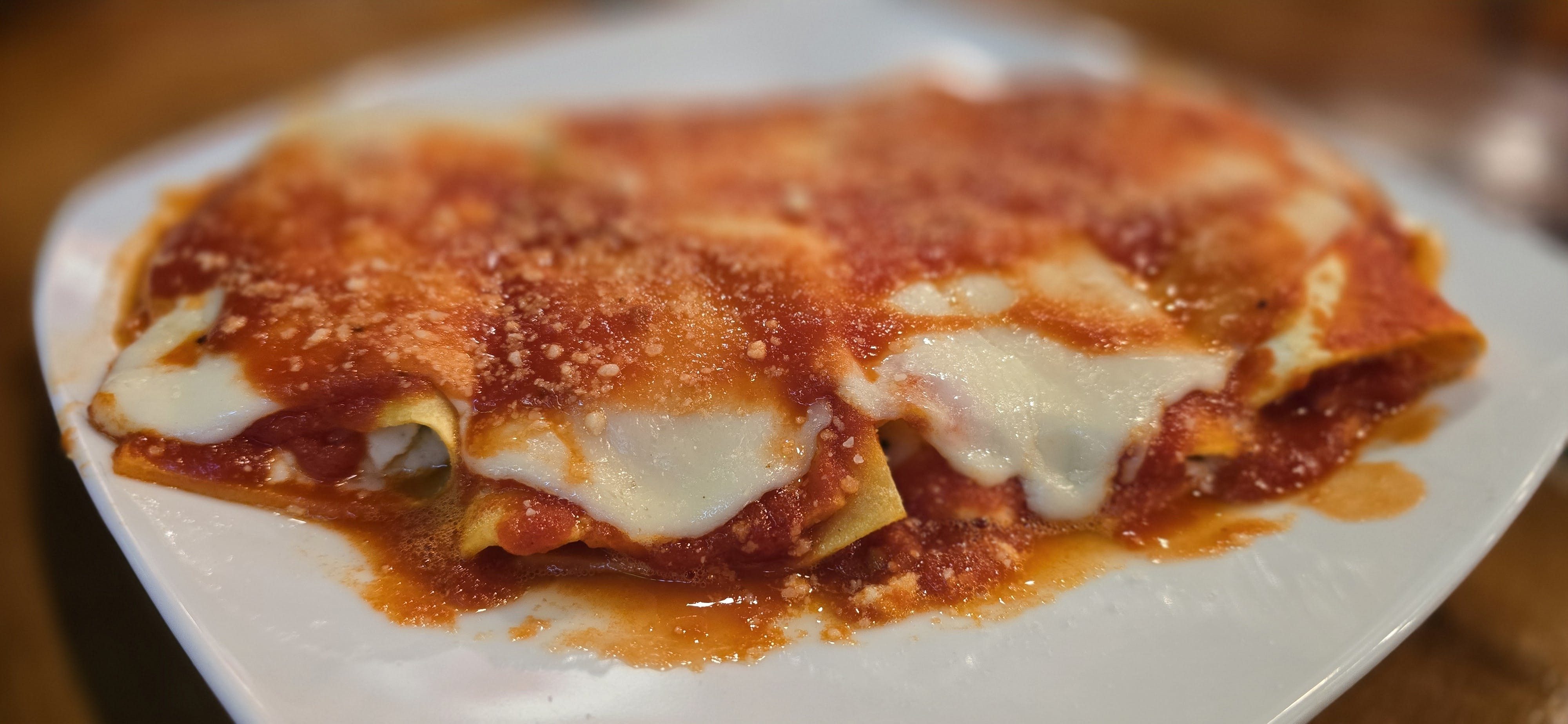 Manicotti.